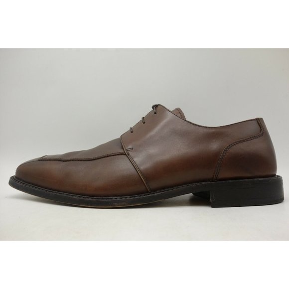 Florsheim Brown Leather Split Toe Lace Up Oxfords Shoes Men\'s 13 D main image 7